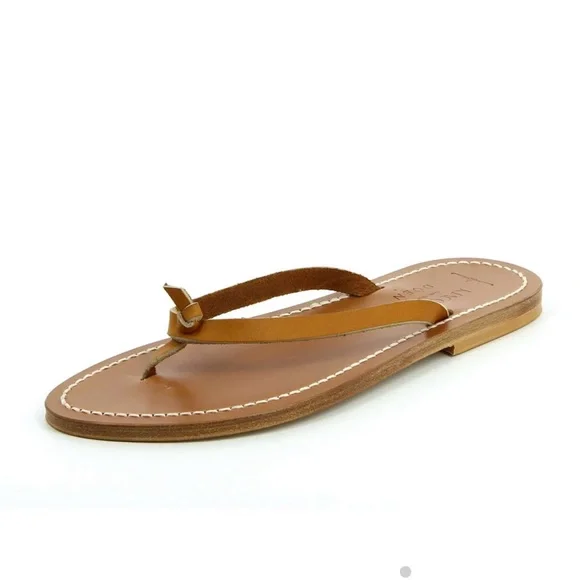 Doen & K.Jacques Tan Leather Baie Sandal, 38 NIB, sold out! - Picture 4 of 8